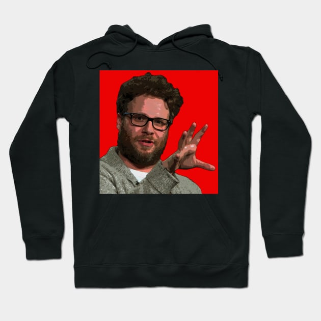 seth rogen Hoodie by oryan80